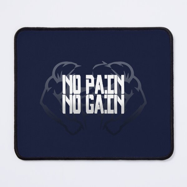 Item preview, No Pain No Gain - Gym Motivation Design designed and sold by 3ndrju.
