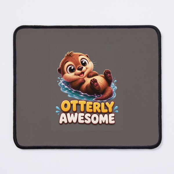 Item preview, Otterly Awesome Cute Cartoon Otter designed and sold by PajakDesign.