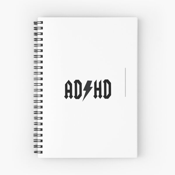 Item preview, ADHD Rock Band Style Lightning Bolt Typography designed and sold by Macias123.