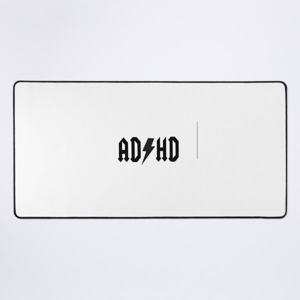 Item preview, ADHD Rock Band Style Lightning Bolt Typography designed and sold by Macias123.