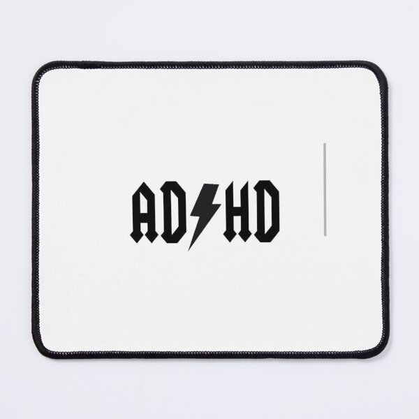 Item preview, ADHD Rock Band Style Lightning Bolt Typography designed and sold by Macias123.