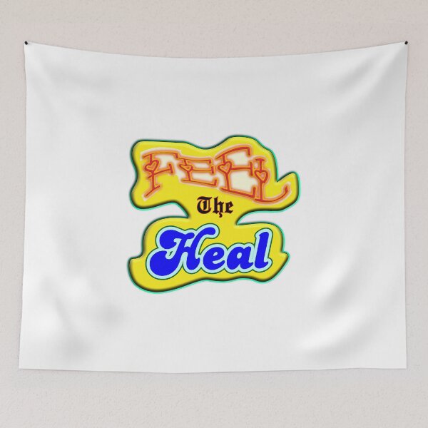 Item preview, Feel the Heal Original Typography Design designed and sold by T2T-ees.