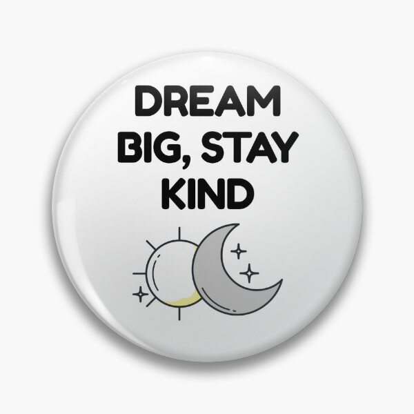 Item preview, Dream Big Stay Kind Aesthetic Celestial Sun and Moon Typography designed and sold by Akkhay.