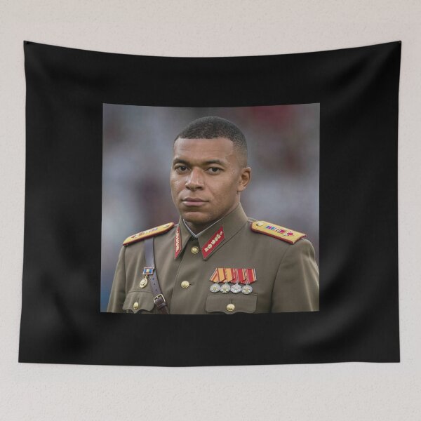 Item preview, Kylian Mbappe Dictator, Kylian Mbappe General - Dictator Mbappe designed and sold by PiaCherry.