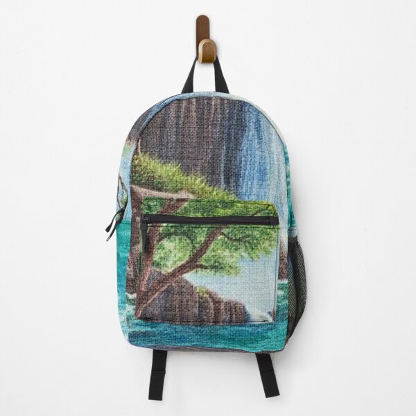Item preview, Peaceful Waterfall Landscape designed and sold by Bright Stone .