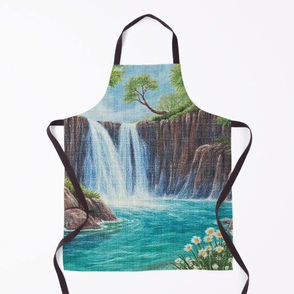 Item preview, Peaceful Waterfall Landscape designed and sold by Bright Stone .