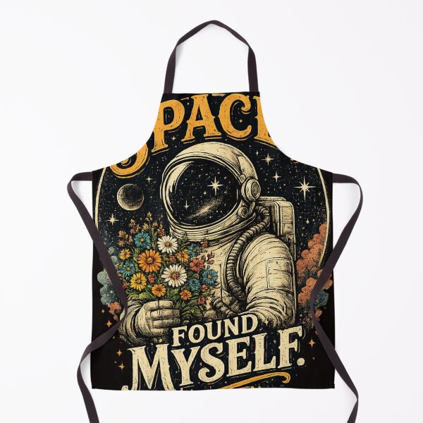 Item preview, Lost in Space Found Myself | Space Typography Design designed and sold by VasiArtLab.