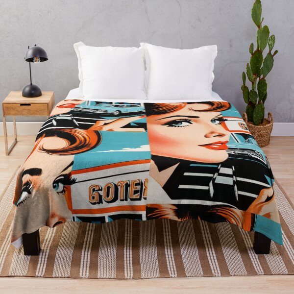 Item preview, Art - Pop Art Aesthetic, 1950s Retro Glamour and American Car designed and sold by Beat-It.