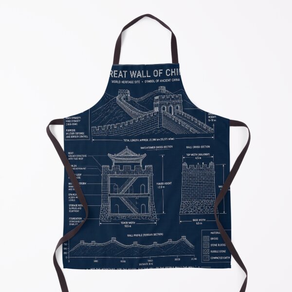 Item preview, Great Wall of China Blueprint designed and sold by SunnyDesign82.