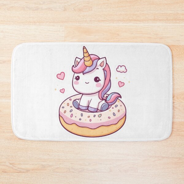 Item preview, Kawaii Unicorn Donut Sticker | Cute Magical Sweet Treat Design designed and sold by Stylestickers55.