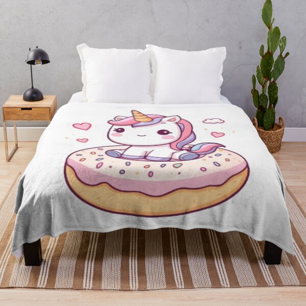 Item preview, Kawaii Unicorn Donut Sticker | Cute Magical Sweet Treat Design designed and sold by Stylestickers55.