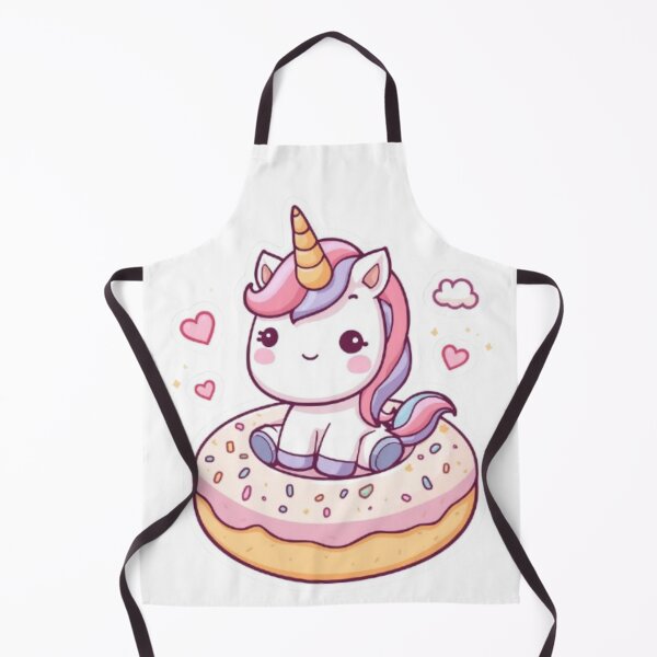 Item preview, Kawaii Unicorn Donut Sticker | Cute Magical Sweet Treat Design designed and sold by Stylestickers55.