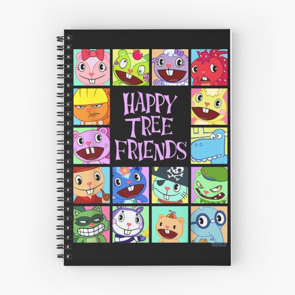 Item preview, Happy Tree Friends Vintage Cute Animal Cartoon Character Grid Retro designed and sold by ashenz.