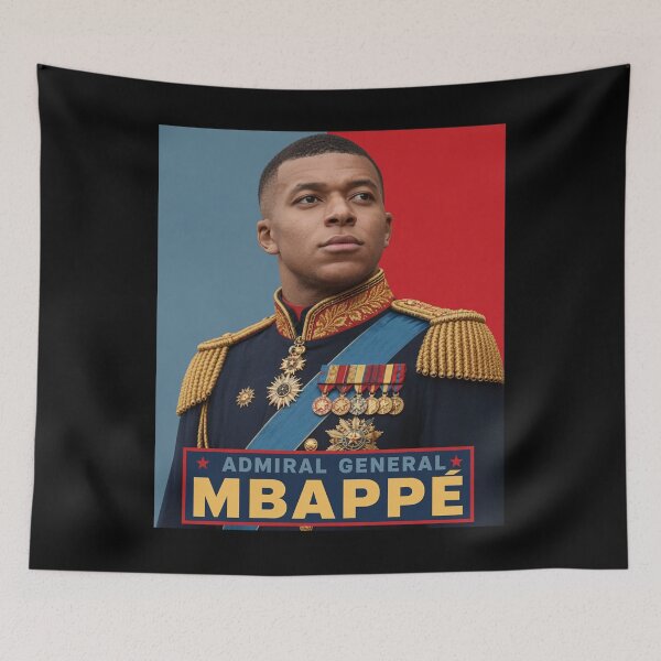 Item preview, Kylian Mbappe Dictator, Kylian Mbappe General - Dictator Mbappe designed and sold by PiaCherry.