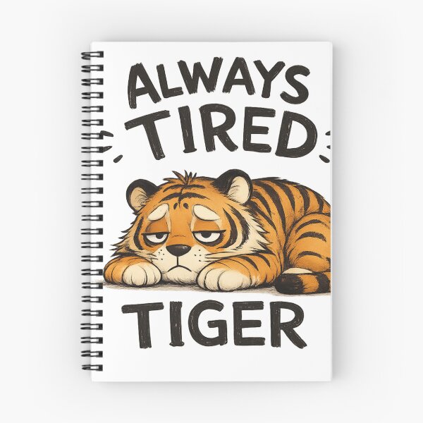 Item preview, Always Tired Tiger designed and sold by Flash-Ryan.