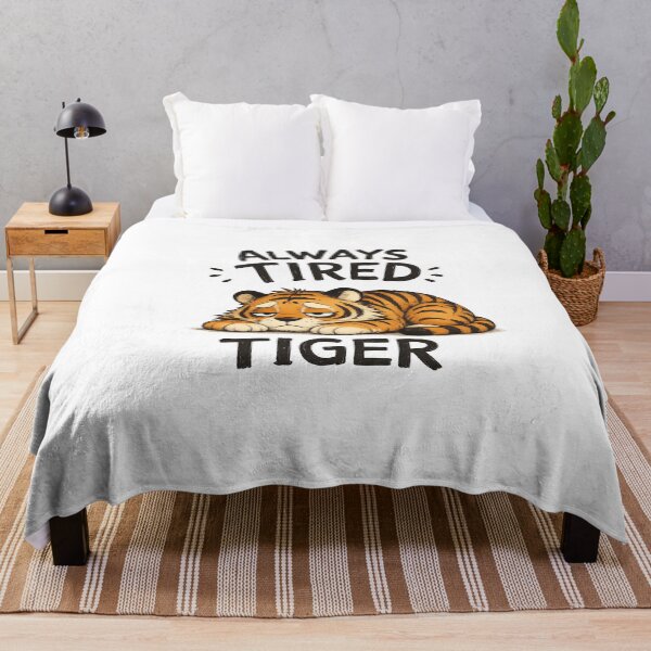 Item preview, Always Tired Tiger designed and sold by Flash-Ryan.