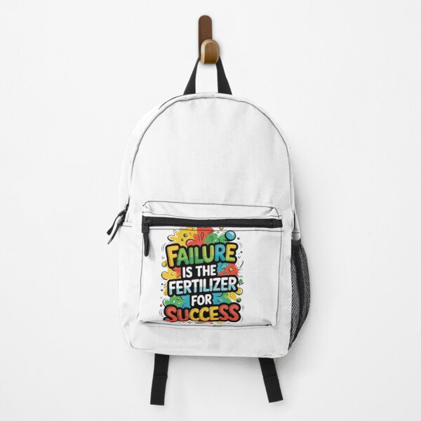Item preview, Failure Is the Fertilizer for Success – Colorful Motivational Quote Typography designed and sold by PixelStyle Studio.