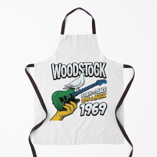 Item preview, Woodstock 1969 Peace Love Music Dove Guitar designed and sold by TshirtsOnline-.