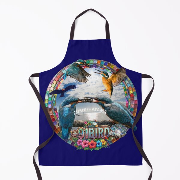 Item preview, Hayama Shonan Coast with Kingfisher Family Dynamics - Plus 91 Bird Magic designed and sold by Plus91BIRD.