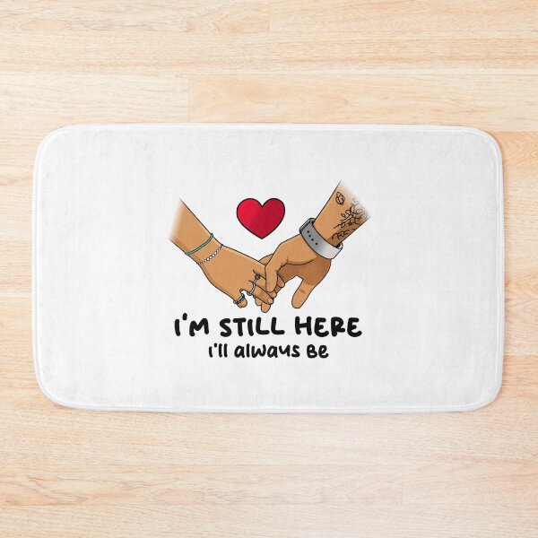 Item preview, I'm Still Here I'll Always Be - Cute Holding Hands Illustration designed and sold by SandaiMaker.