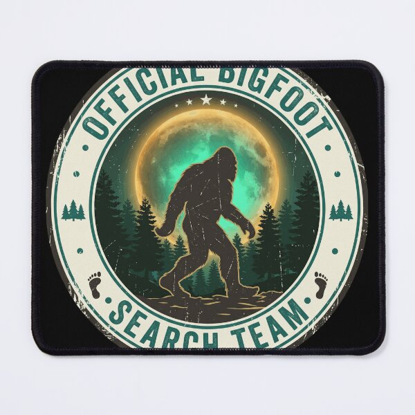 Item preview, Official Bigfoot Search Team Moon Badge designed and sold by Roy & Tiffany.