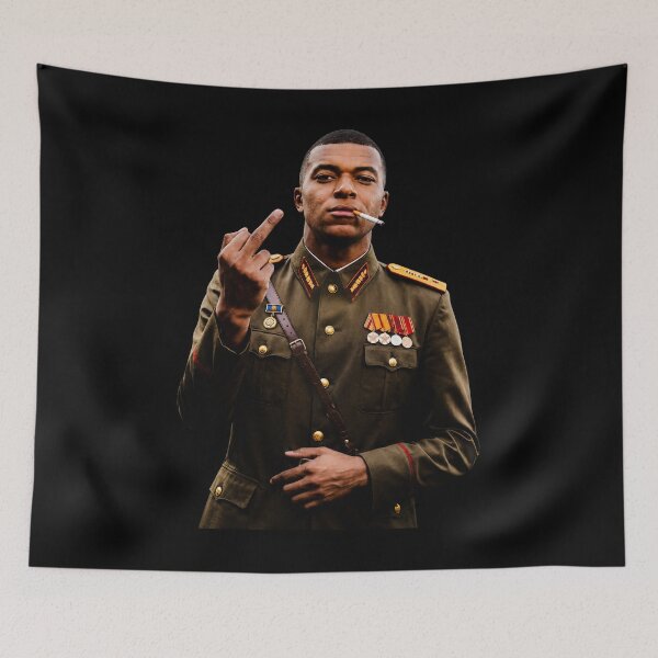 Item preview, Kylian Mbappe Dictator, Kylian Mbappe General - Dictator Mbappe designed and sold by PiaCherry.