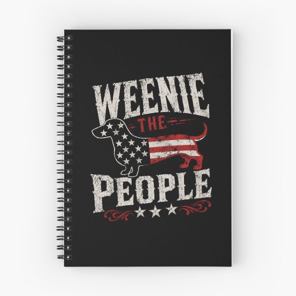 Item preview, Weenie The People Dachshund Dog Patriot American designed and sold by SkeletonsDanger.