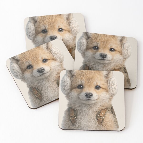 Item preview, Cute Fox Winter Adventure Portrait designed and sold by BagFactoryUK.