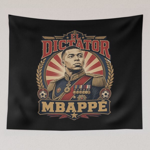 Item preview, Kylian Mbappe Dictator, Kylian Mbappe General - Dictator Mbappe designed and sold by PiaCherry.