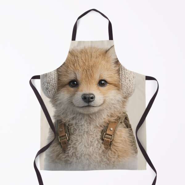 Item preview, Cute Fox Winter Adventure Portrait designed and sold by BagFactoryUK.