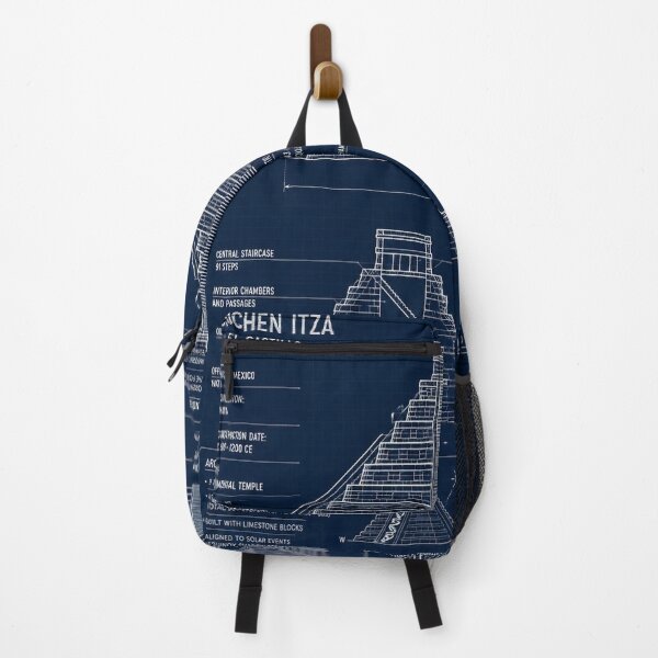 Item preview, Chichen Itza Blueprint designed and sold by SunnyDesign82.