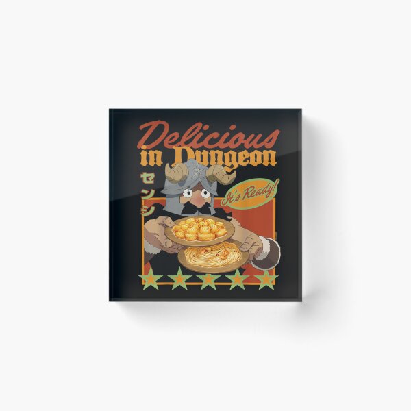 Item preview, Delicious In Dungeon It Is Ready Chef Senshi Spaghetti Graphic designed and sold by ashenz.