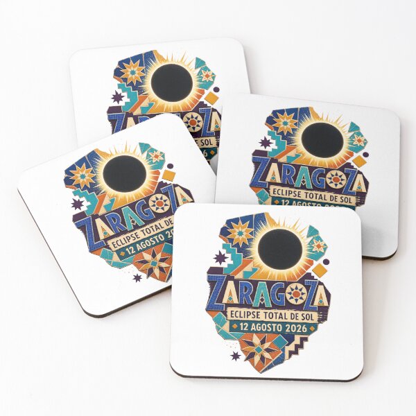 Item preview, Zaragoza Eclipse Total de Sol 2026 Spain designed and sold by Print Loft.