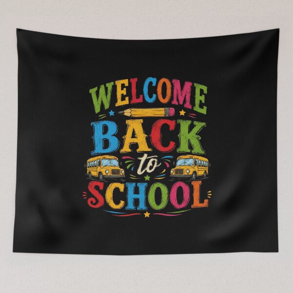 Item preview, Welcome Back To School Students Teachers First Day Education designed and sold by SkeletonsDanger.