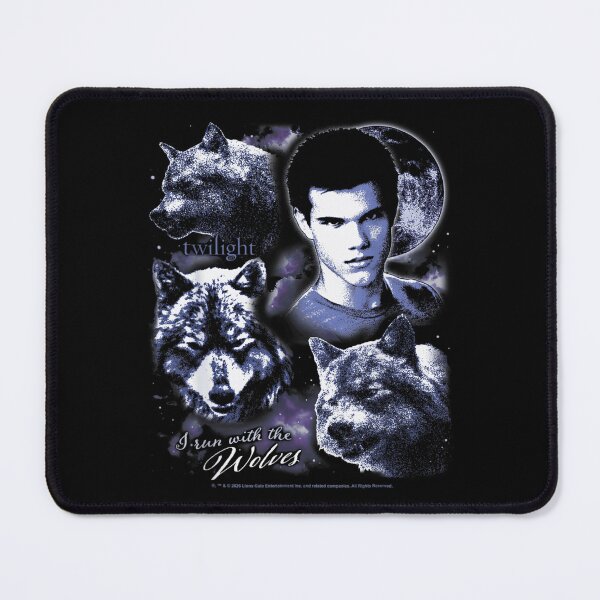 Item preview, Twilight Jacob Black Werewolf I Run With The Wolves Graphic T-Shirt designed and sold by ashenz.
