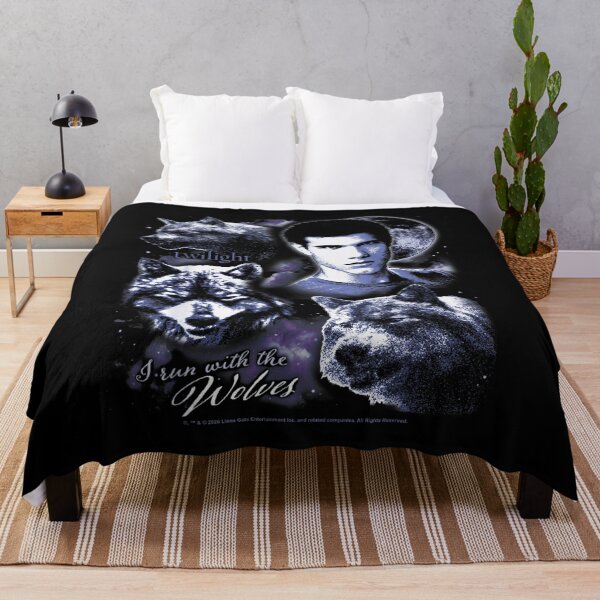Item preview, Twilight Jacob Black Werewolf I Run With The Wolves Graphic T-Shirt designed and sold by ashenz.