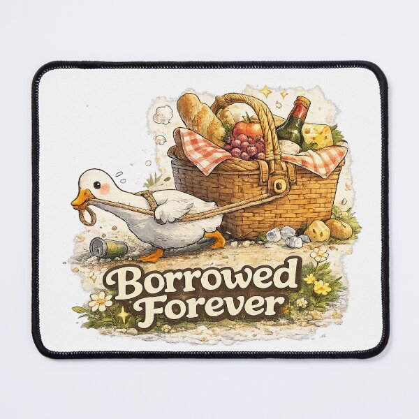 Item preview, Funny Chaotic Goose Picnic Retro designed and sold by NarpLTD.