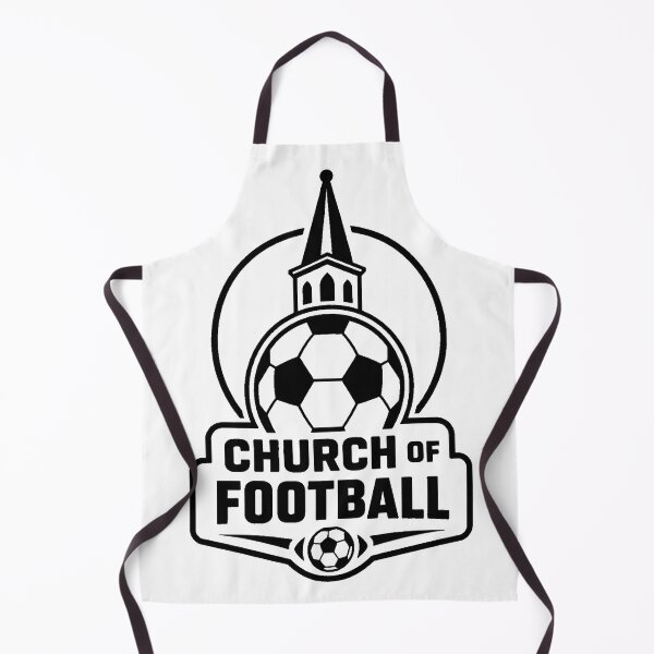 Artikelvorschau, Kirche des Fußballs (Soccer) Sportfandom Schwarz entworfen und verkauft von DredMuunStudios.