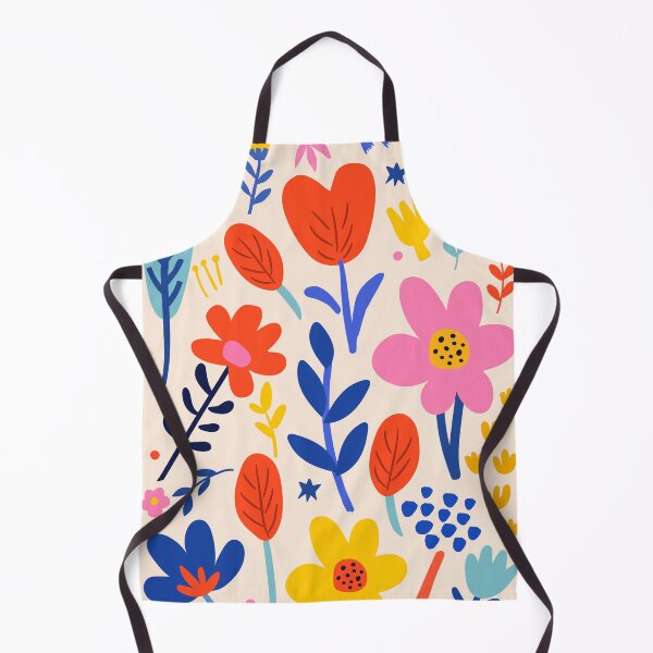 Artikelvorschau, Abstrakte farbenfrohe Frühlingsblumen im Boho-Stil entworfen und verkauft von FaizArtShop.