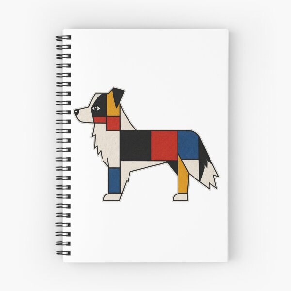 Item preview, Mondrian Border Collie designed and sold by BarkhausStudio.