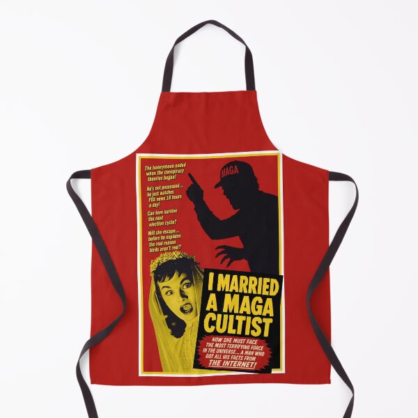 Item preview, I Married a MAGA Cultist designed and sold by graficsfx.