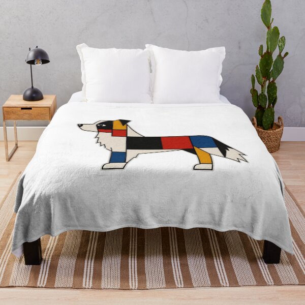 Item preview, Mondrian Border Collie designed and sold by BarkhausStudio.