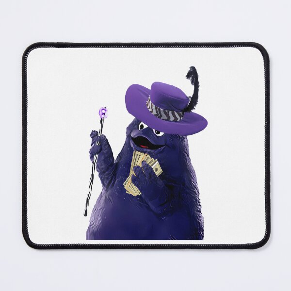 Item preview, Purple Monster Pimp Character Holding Money Cash designed and sold by shoppingforyou ⭐⭐⭐⭐⭐.