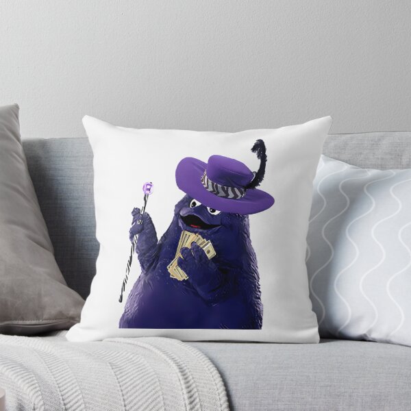 Item preview, Purple Monster Pimp Character Holding Money Cash designed and sold by shoppingforyou ⭐⭐⭐⭐⭐.