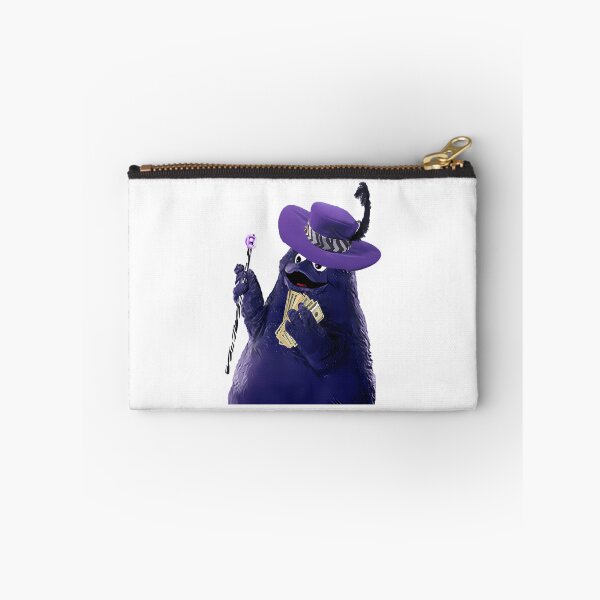 Item preview, Purple Monster Pimp Character Holding Money Cash designed and sold by shoppingforyou ⭐⭐⭐⭐⭐.