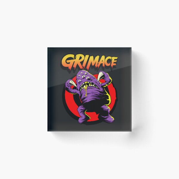 Item preview, Grimace Monster Horror Mutant Red Circle designed and sold by shoppingforyou ⭐⭐⭐⭐⭐.