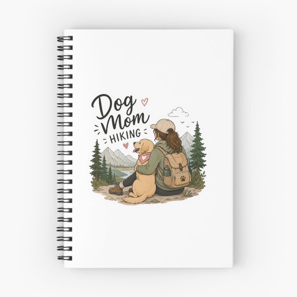 Item preview, Dog Mom Hiking – Outdoor Adventure with Golden Retriever  designed and sold by SMARTKIT  DESIGNAGENCY.