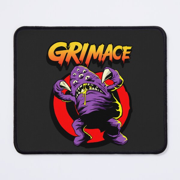 Item preview, Grimace Monster Horror Mutant Red Circle designed and sold by shoppingforyou ⭐⭐⭐⭐⭐.