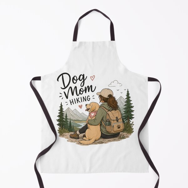 Item preview, Dog Mom Hiking – Outdoor Adventure with Golden Retriever designed and sold by SMARTKIT DESIGNAGENCY.
