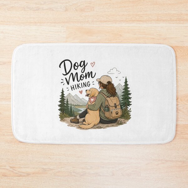 Item preview, Dog Mom Hiking – Outdoor Adventure with Golden Retriever  designed and sold by SMARTKIT  DESIGNAGENCY.